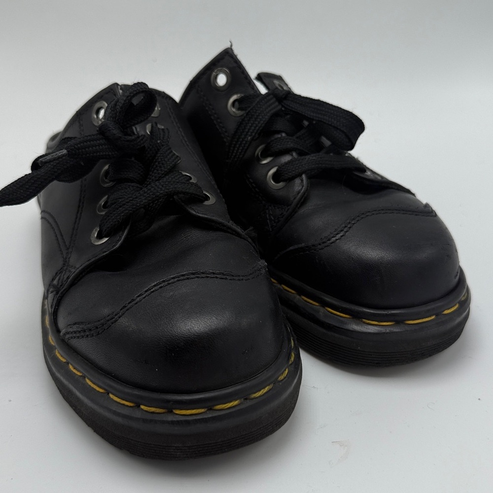 RARE Dr Doc Martens 9936 Oxford Platforms Women’s size 8.5 women’s slip on - Picture 3 of 4